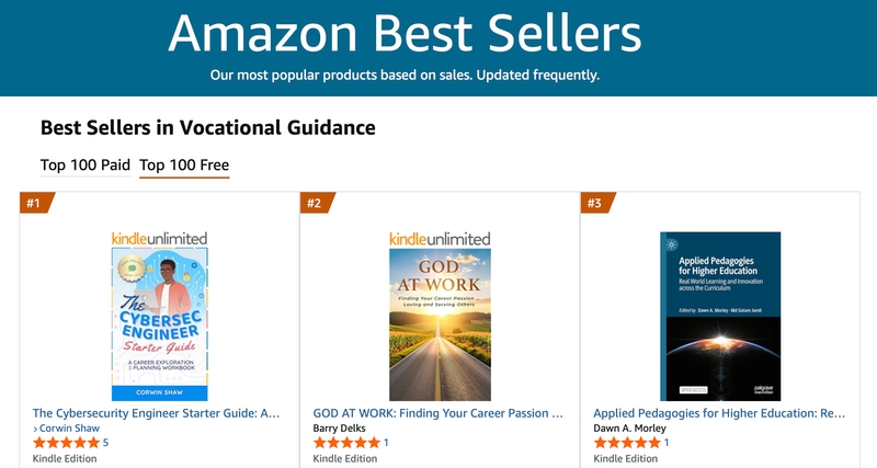 Barry Delks GOD AT WORK Best Seller Image 2