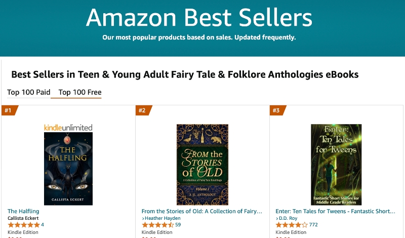 Callista Eckert The Halfling Best Seller 1