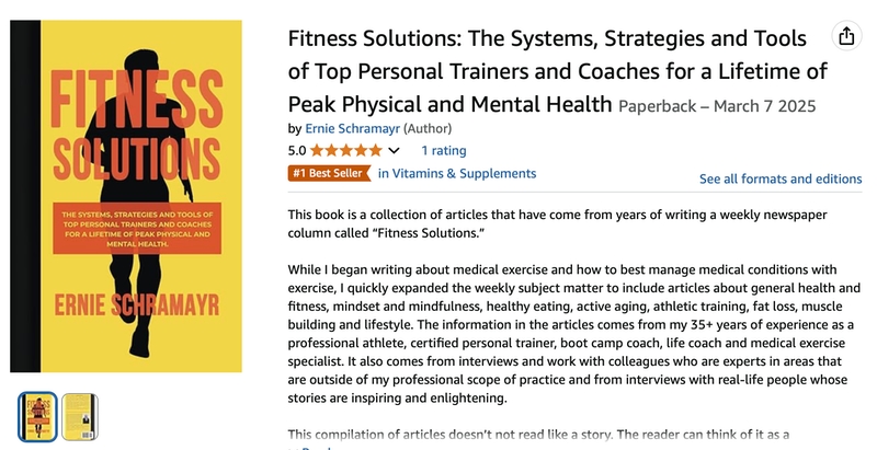 Ernie Schramayr Fitness Solutions Best Seller 1