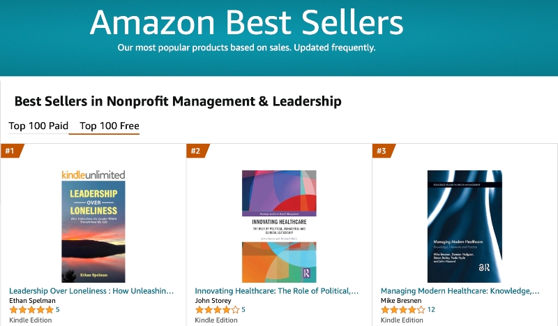 Ethan Spelman Leadership Over Loneliness Bestseller 01