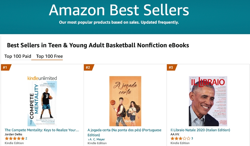 Jordan Delks The Compete Mentality Best Seller 1