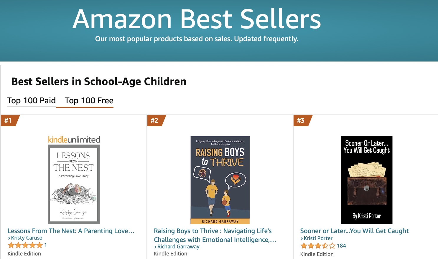 Kristy Caruso Lessons from the Nest Bestseller 01