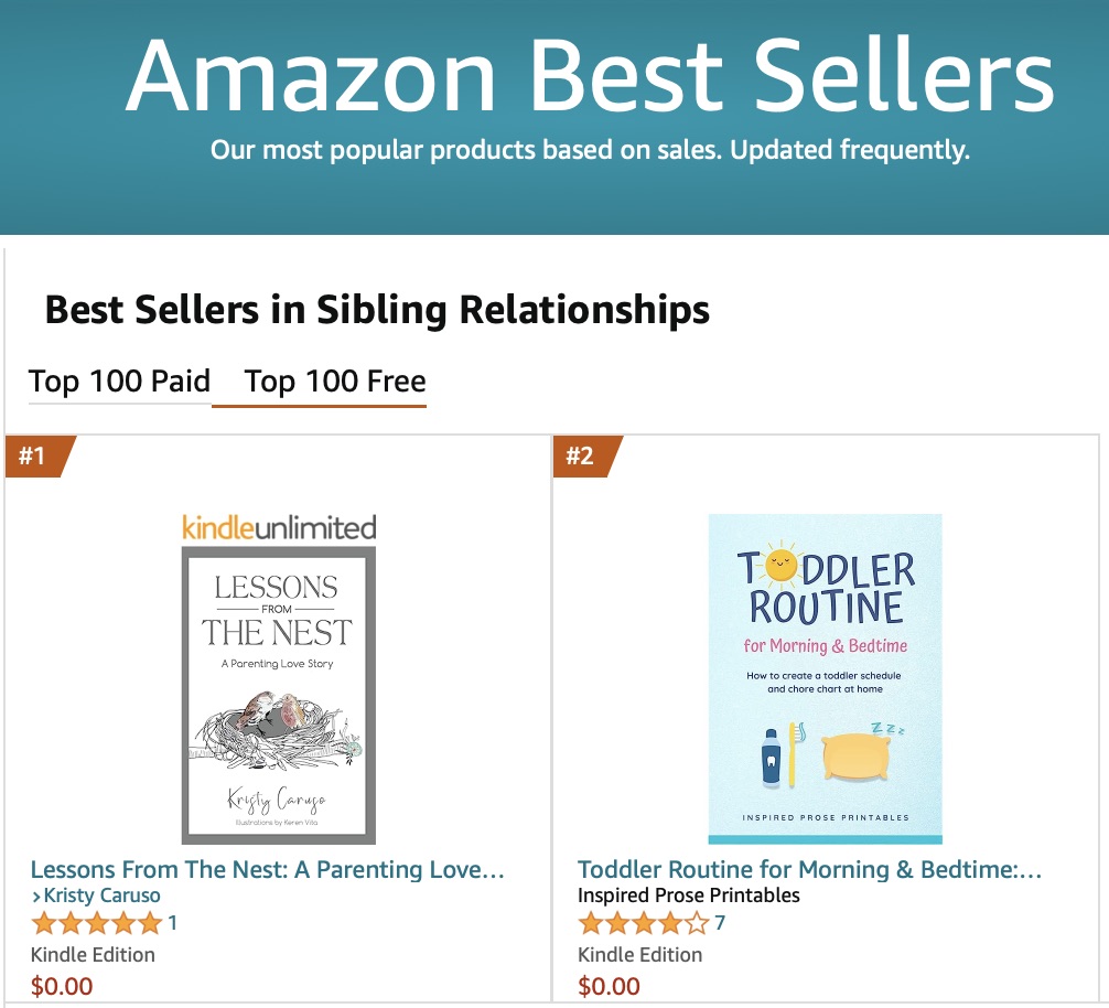 Kristy Caruso Lessons from the Nest Bestseller 02