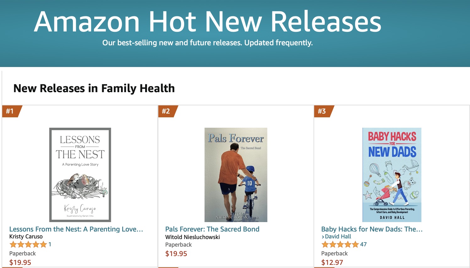Kristy Caruso Lessons from the Nest Bestseller 03