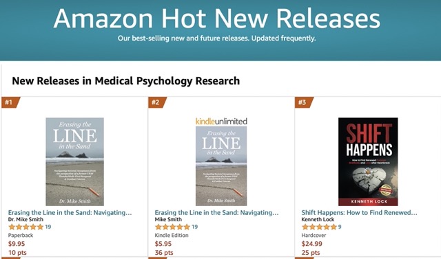 Mike Smith Erasing the Line in the Sand Bestseller 03 Medium