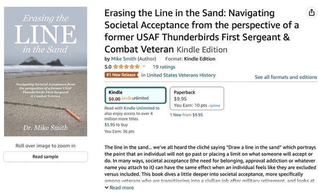 Mike Smith Erasing the Line in the Sand Bestseller 05 Medium