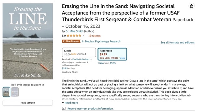 Mike Smith Erasing the Line in the Sand Bestseller 06 Medium