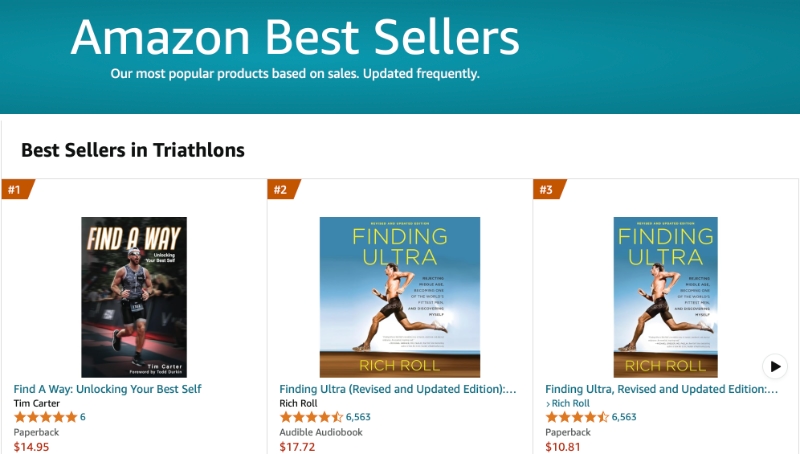 Tim Carter Find a way Best Seller 3