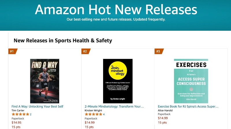Tim Carter Find a way Best Seller 4