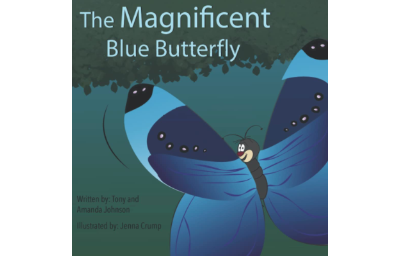 Magnificent Blue Butterfly