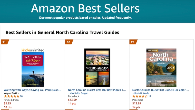 Wayne Parkins Waltzing with Wayne Best Seller 1 Wayne Parkins Waltzing with Wayne Best Seller Image