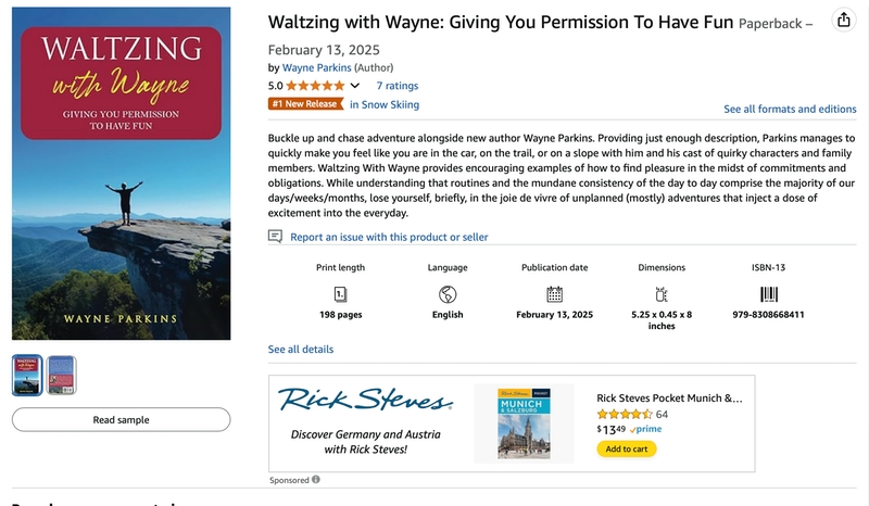 Wayne Parkins Waltzing with Wayne Best Seller 6