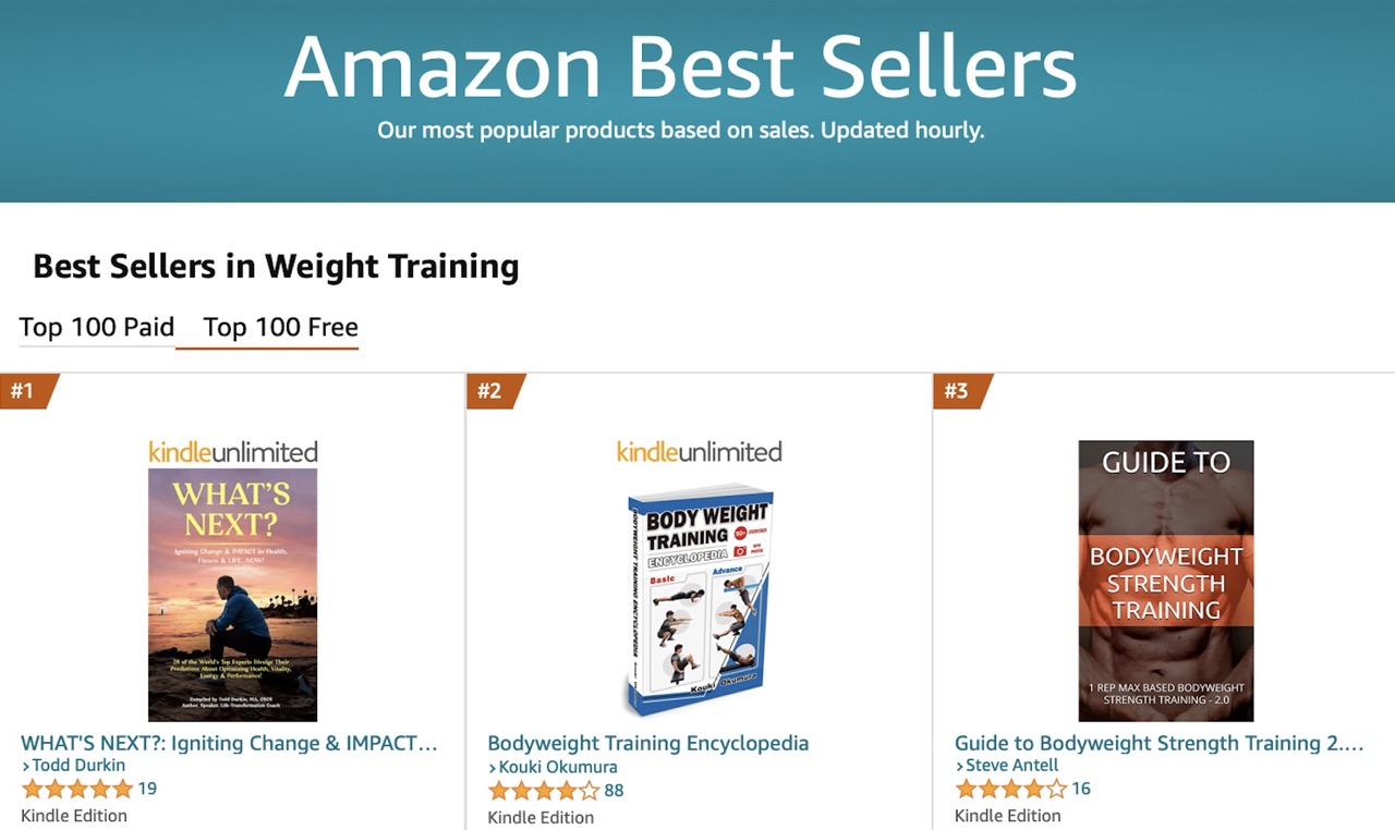 Whats Next Bestseller 02 Large Best Sellers in Weight Training