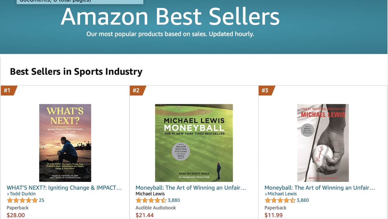 Whats Next Bestseller 03 Large Best Sellers in Sports Industry